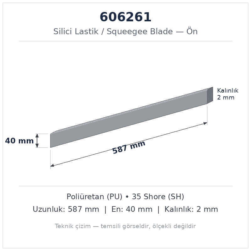 Silici Lastik 606261