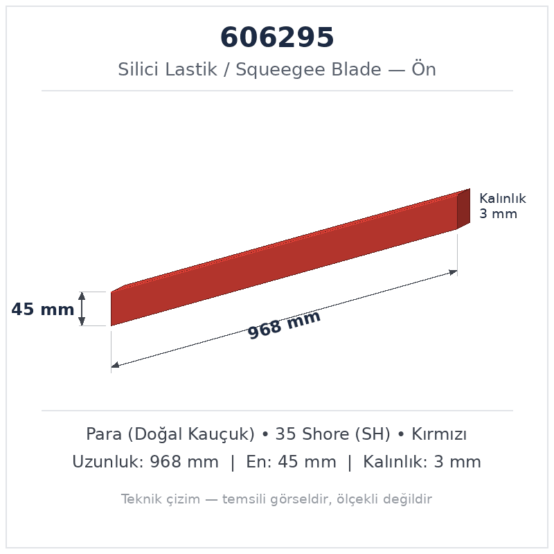 Silici Lastik 606295