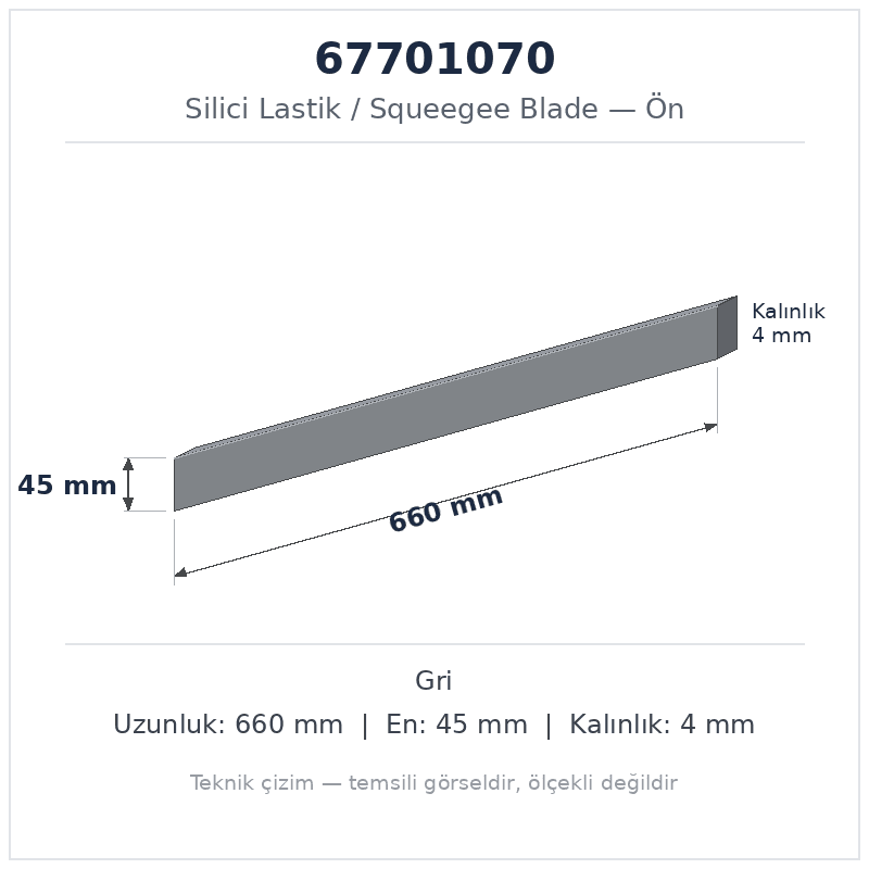 Silici Lastik 67701070