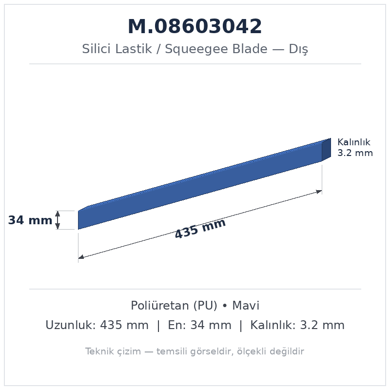Silici Lastik M.08603042