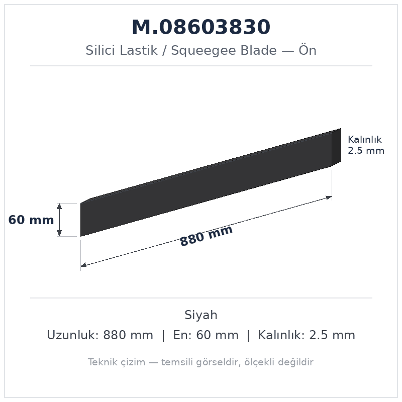 Silici Lastik M.08603830