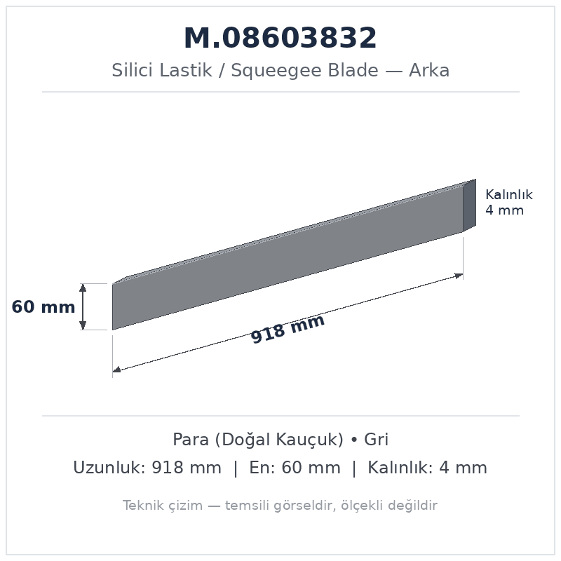 Silici Lastik M.08603832