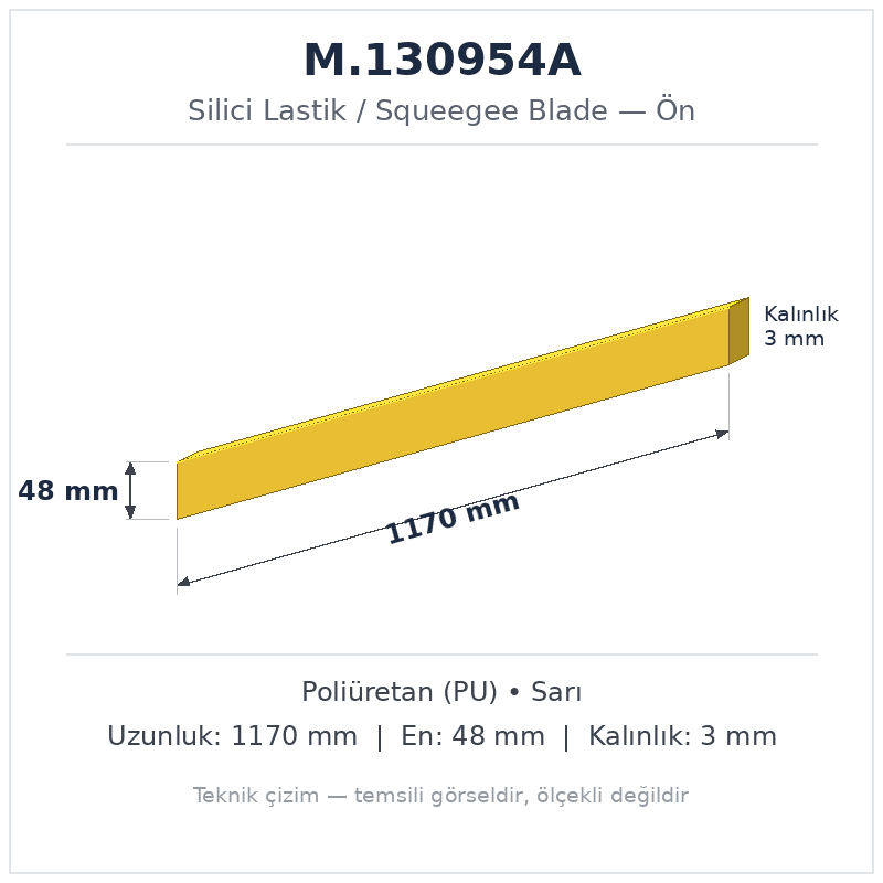 Silici Lastik M.130954A