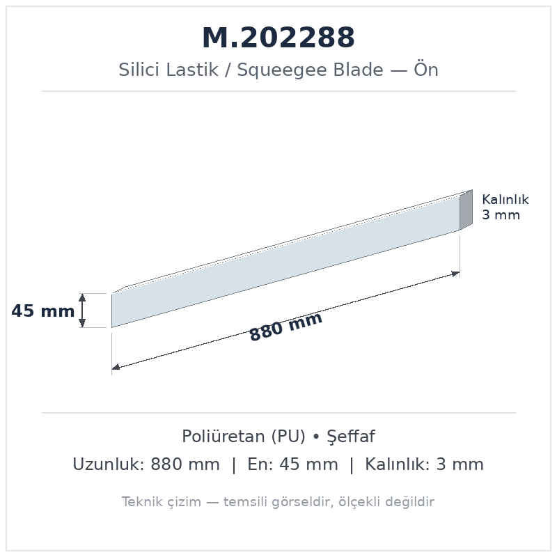Silici Lastik M.202288