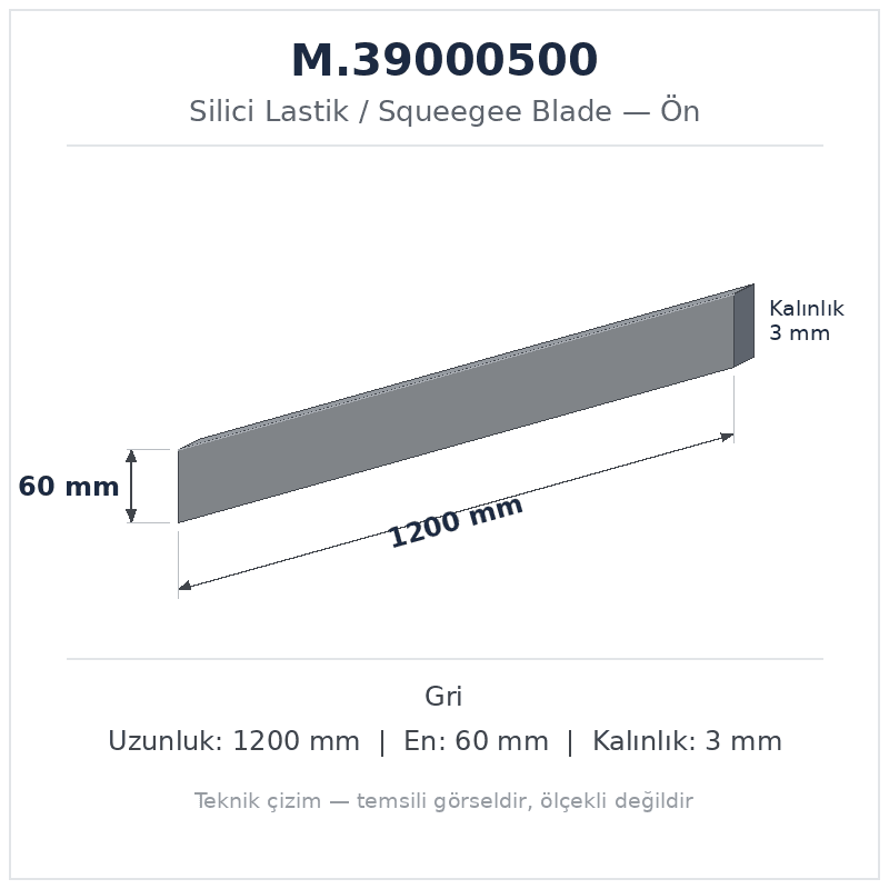 Silici Lastik M.39000500