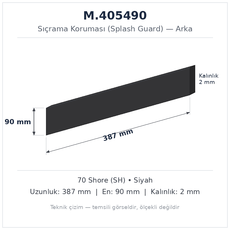 Sıçrama Koruması M.405490