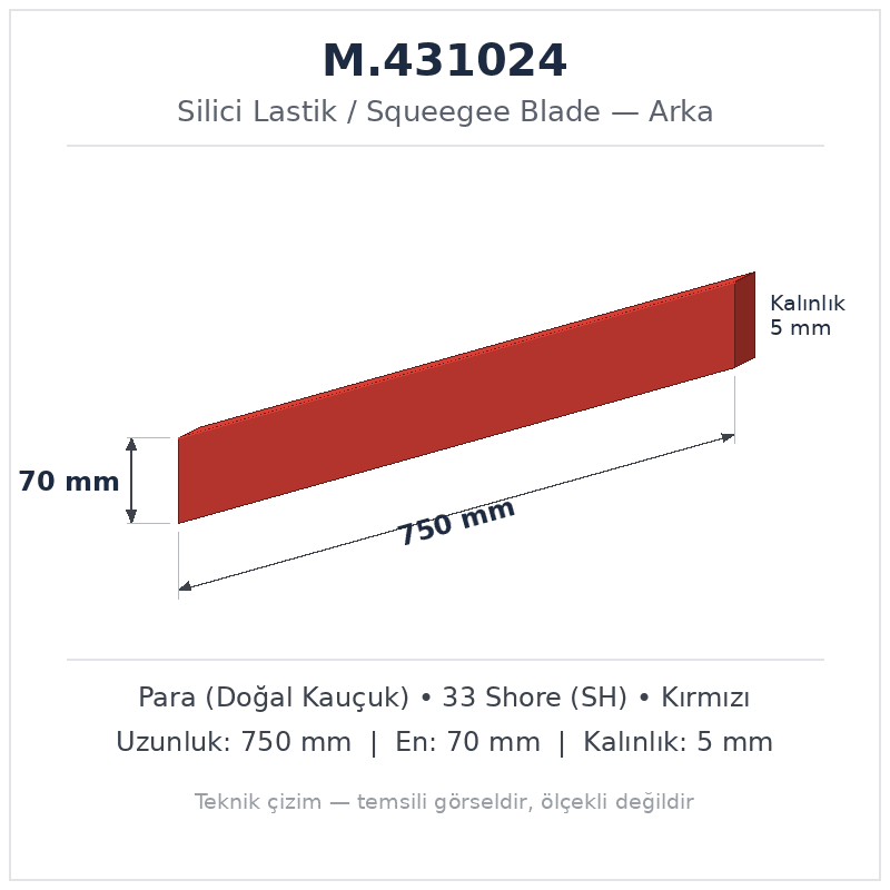 Silici Lastik M.431024