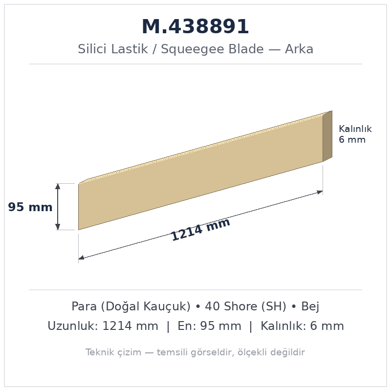 Silici Lastik M.438891