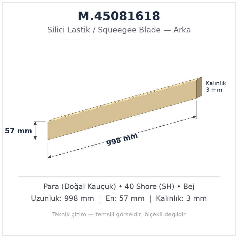 Silici Lastik M.45081618