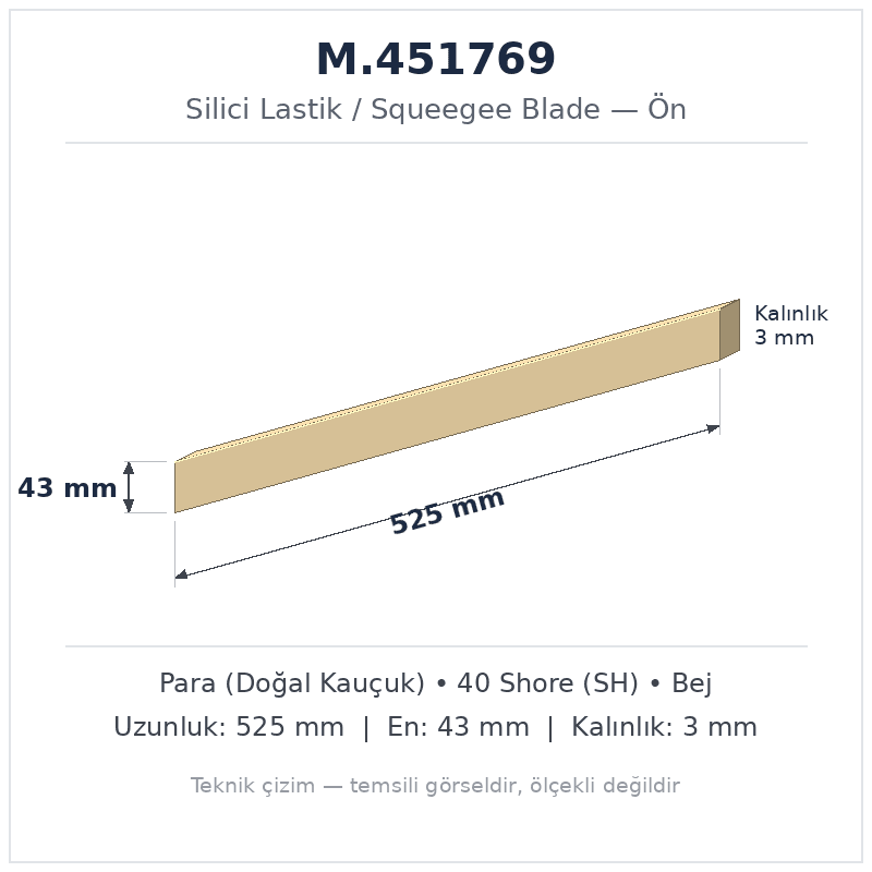 Silici Lastik M.451769