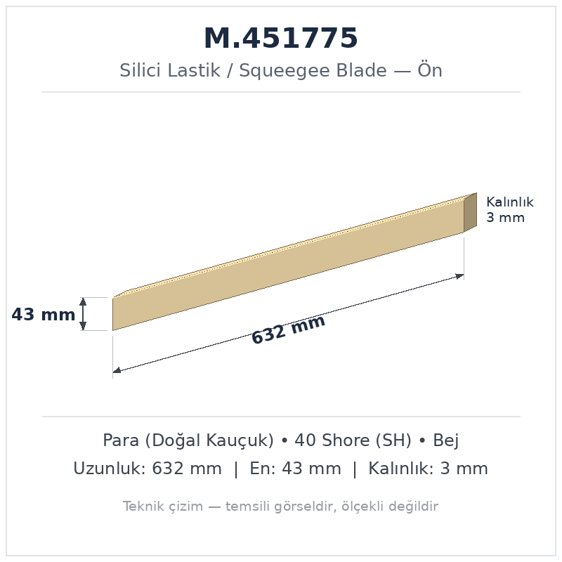 Silici Lastik M.451775