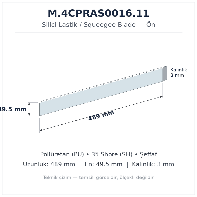 Silici Lastik M.4CPRAS0016.11