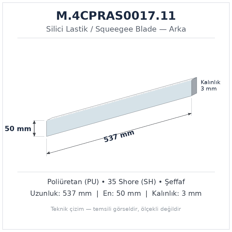 Silici Lastik M.4CPRAS0017.11