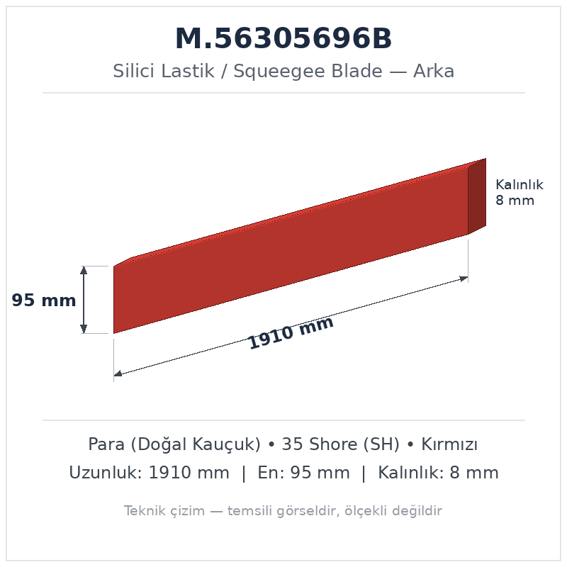 Silici Lastik M.56305696B