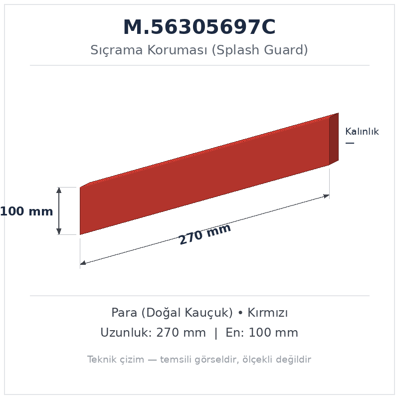 Sıçrama Koruması M.56305697C