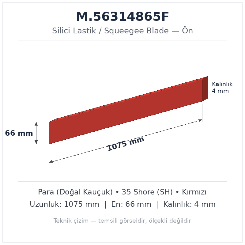 Silici Lastik M.56314865F