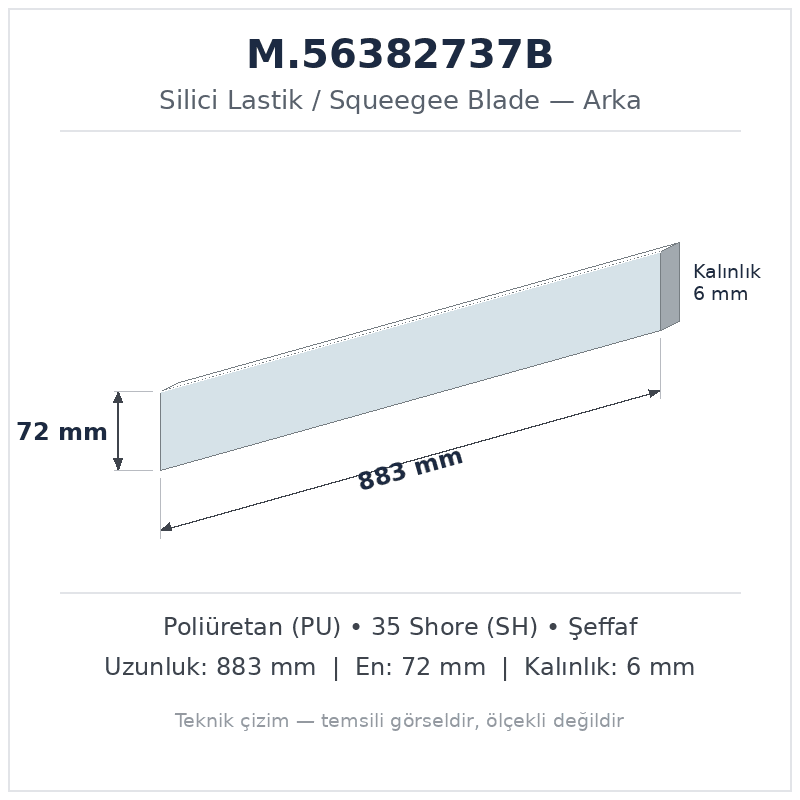 Silici Lastik M.56382737B