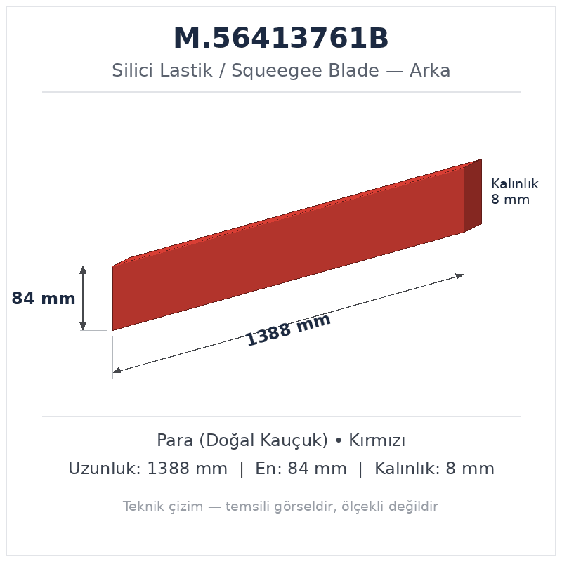 Silici Lastik M.56413761B