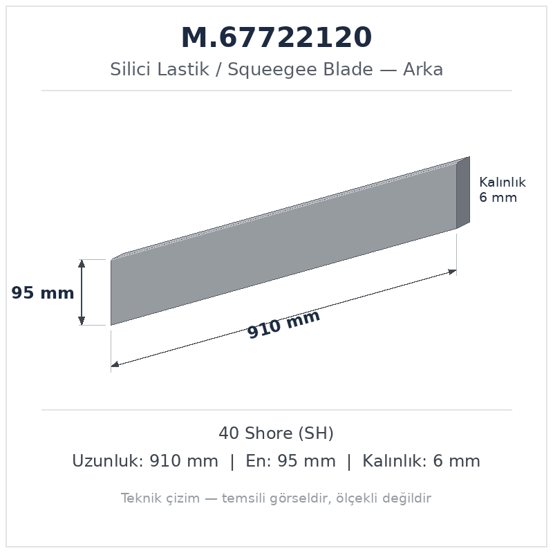 Silici Lastik M.67722120