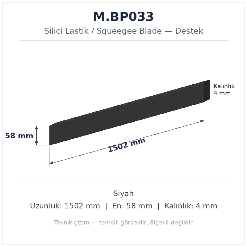 Destek Parçası M.BP033