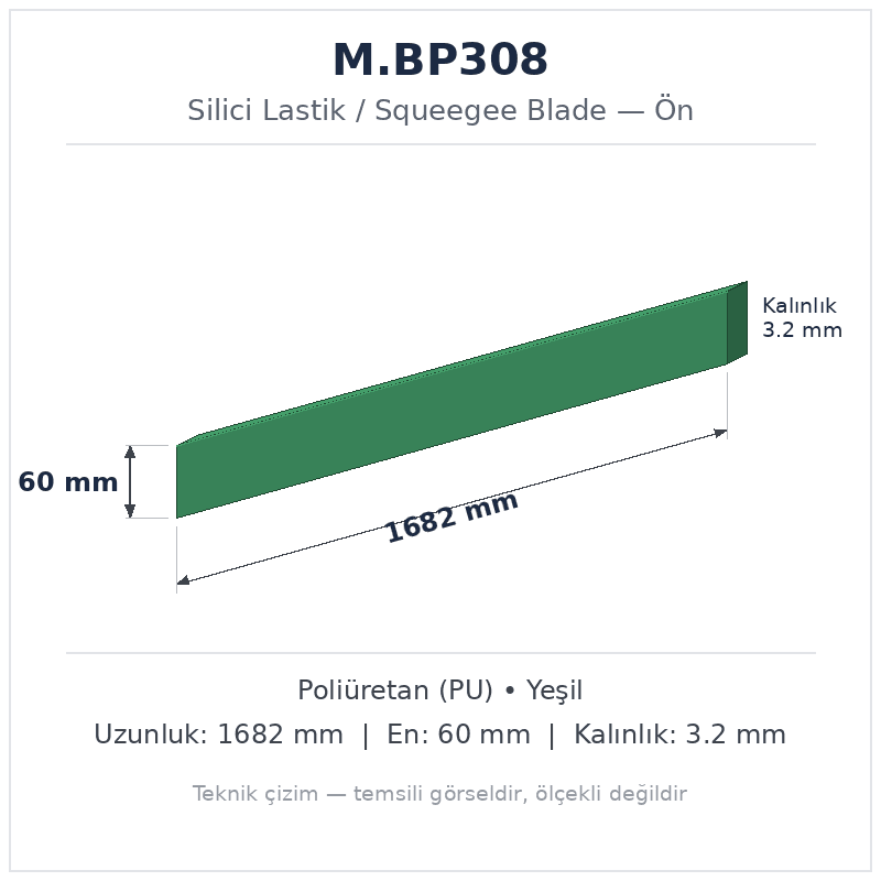 Silici Lastik M.BP308