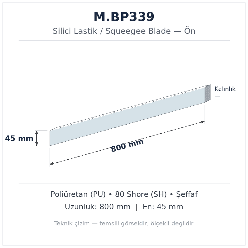 Silici Lastik M.BP339