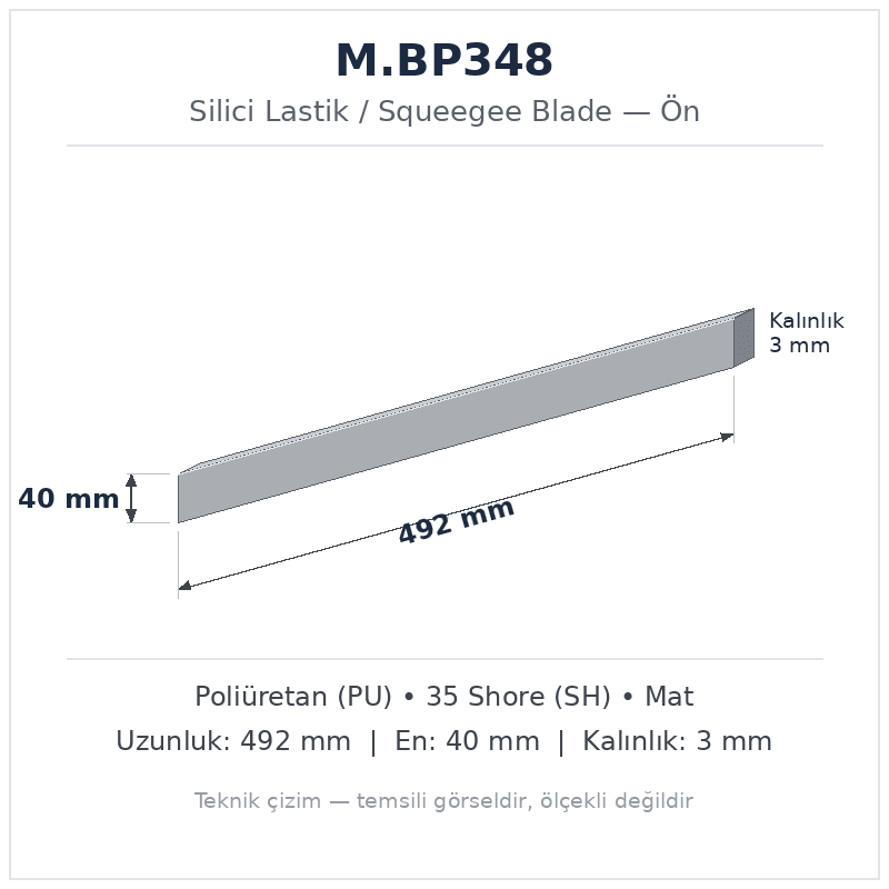 Silici Lastik M.BP348