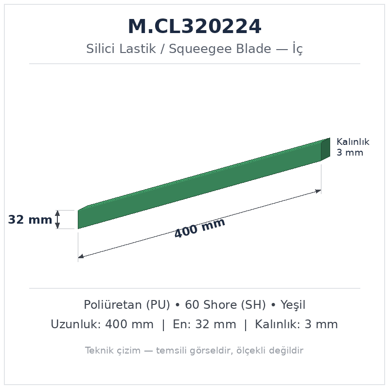 Silici Lastik M.CL320224