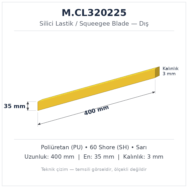 Silici Lastik M.CL320225