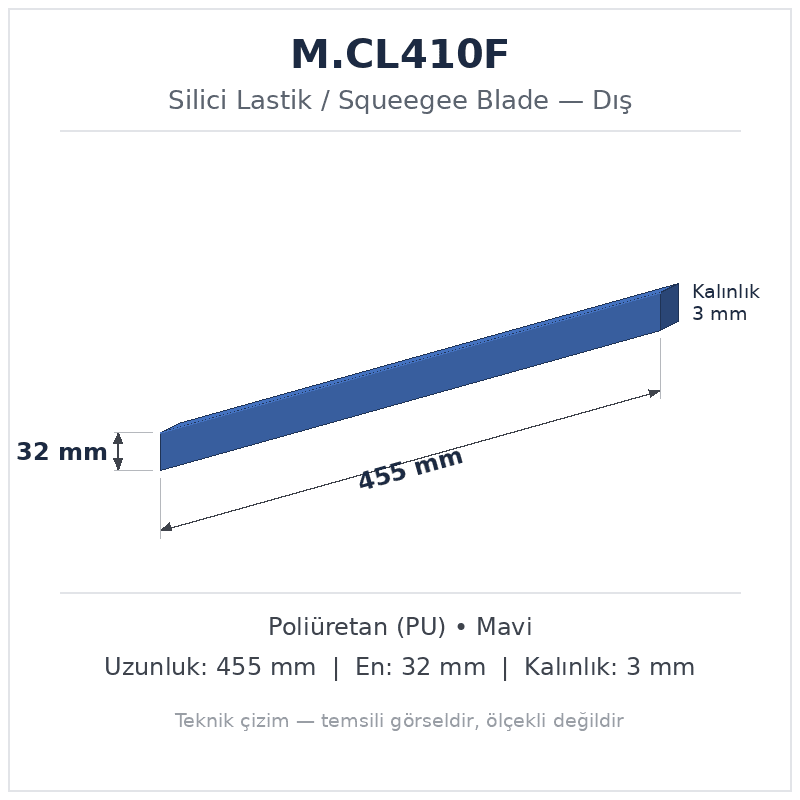 Silici Lastik M.CL410F