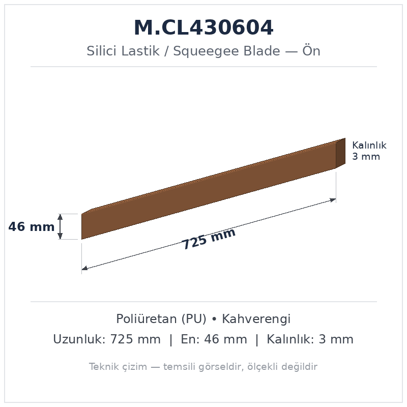 Silici Lastik M.CL430604