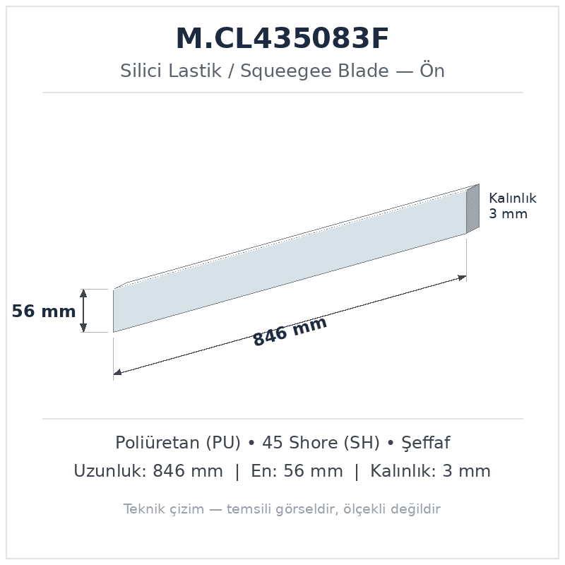 Silici Lastik M.CL435083F