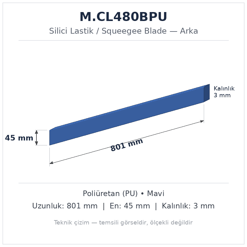Silici Lastik M.CL480BPU
