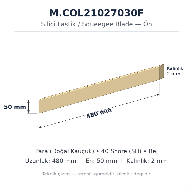 Silici Lastik M.COL21027030F