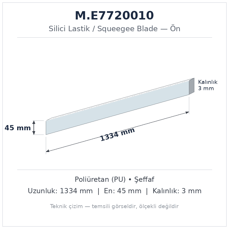 Silici Lastik M.E7720010