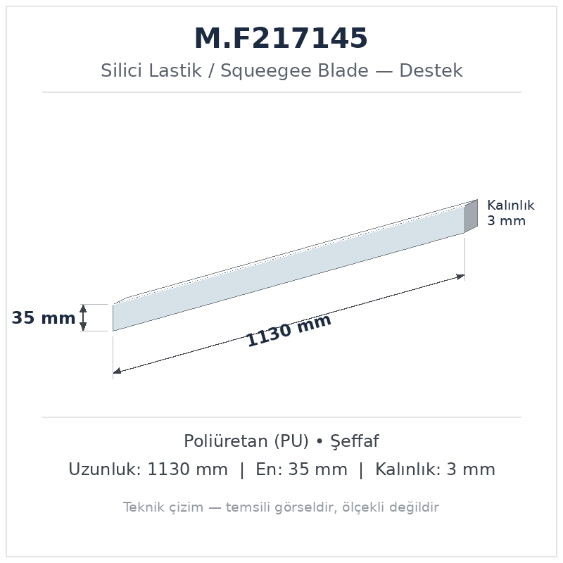 Destek Parçası M.F217145