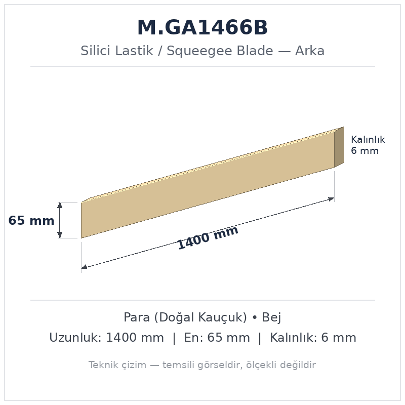 Silici Lastik M.GA1466B