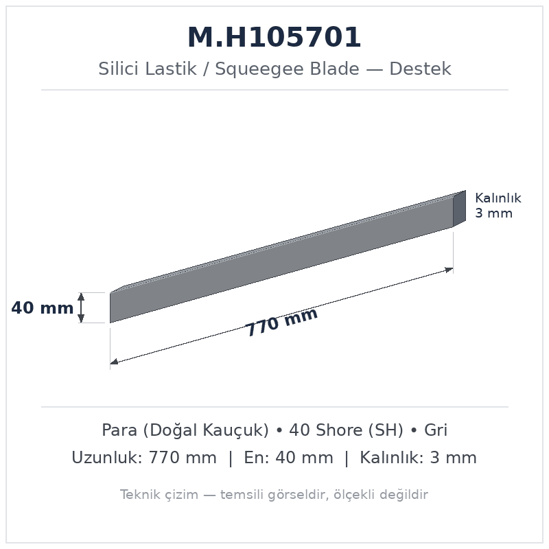 Destek Parçası M.H105701