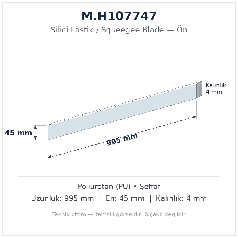 Silici Lastik M.H107747
