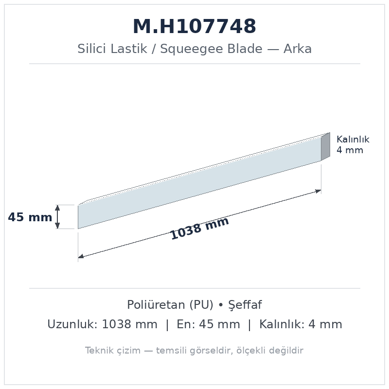 Silici Lastik M.H107748