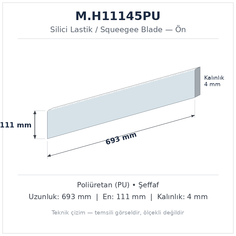 Silici Lastik M.H11145PU