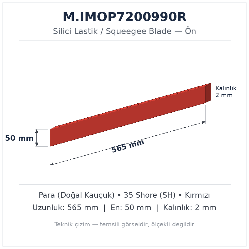 Silici Lastik M.IMOP7200990R