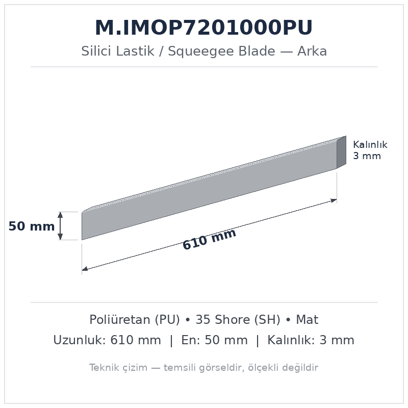 Silici Lastik M.IMOP7201000PU