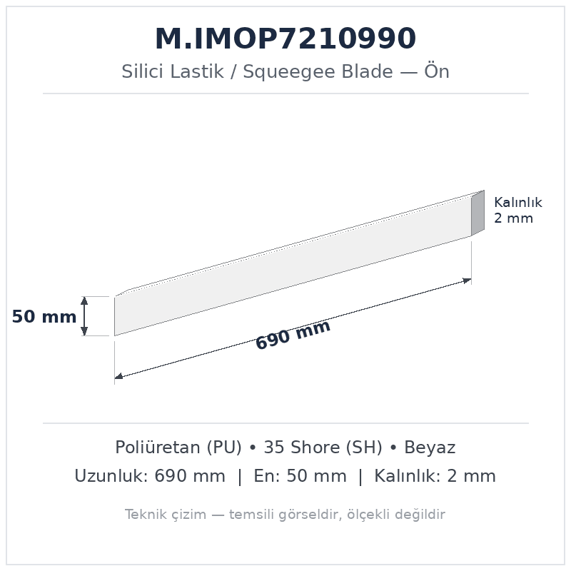 Silici Lastik M.IMOP7210990