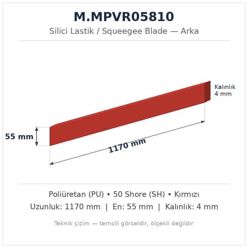Silici Lastik M.MPVR05810
