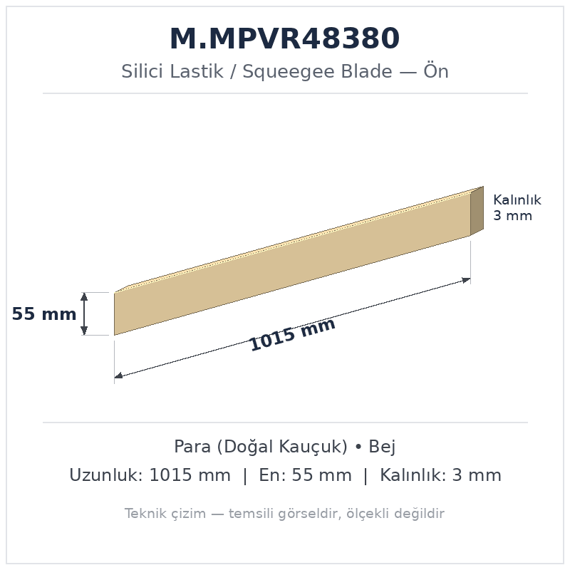 Silici Lastik M.MPVR48380