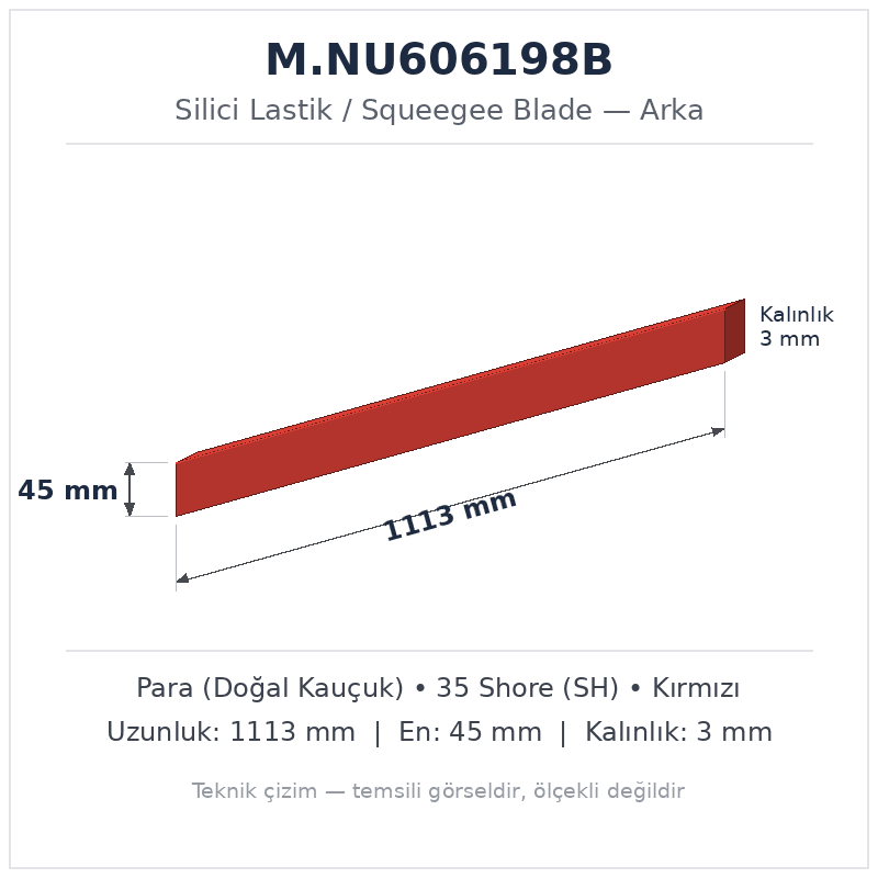 Silici Lastik M.NU606198B