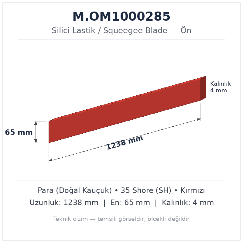 Silici Lastik M.OM1000285