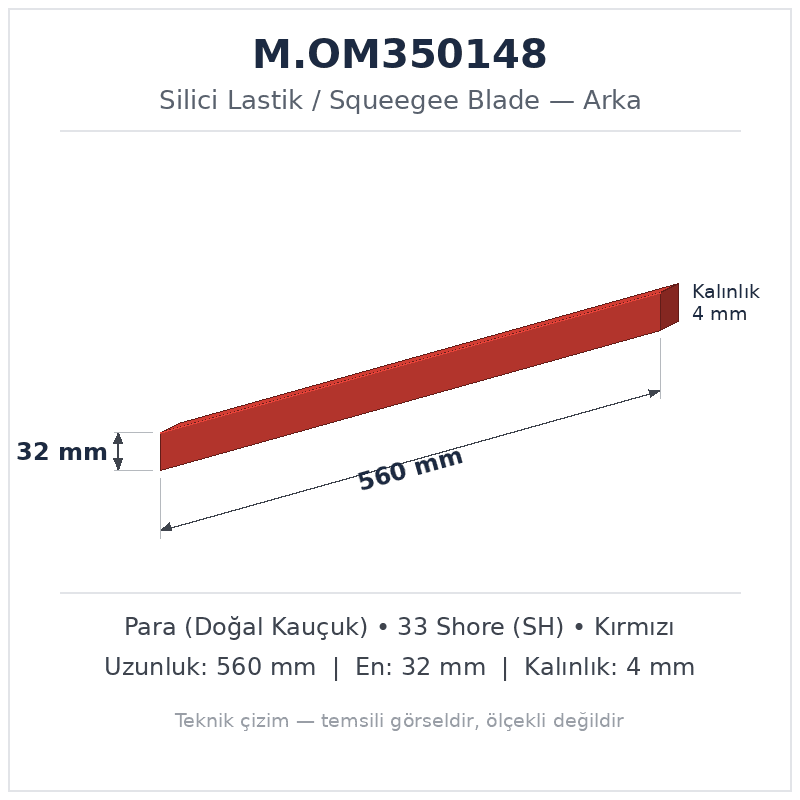 Silici Lastik M.OM350148