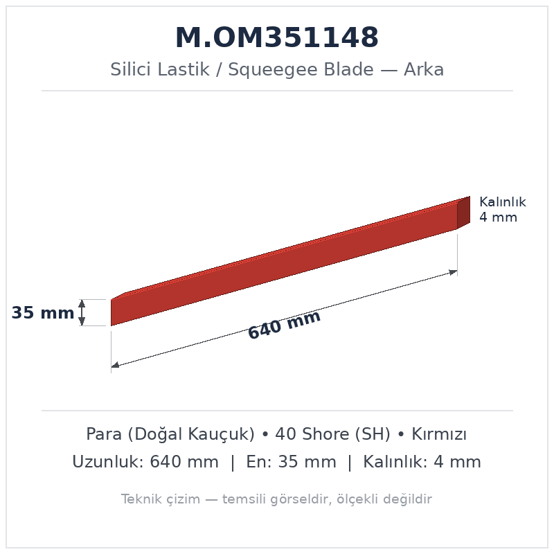 Silici Lastik M.OM351148